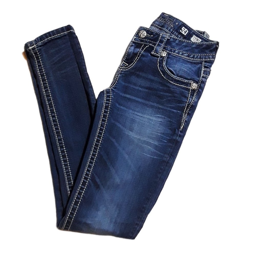 Miss Me Signature Skinny Denim Jeans- Womens Sz 24 NWOT - Picture 3 of 7
